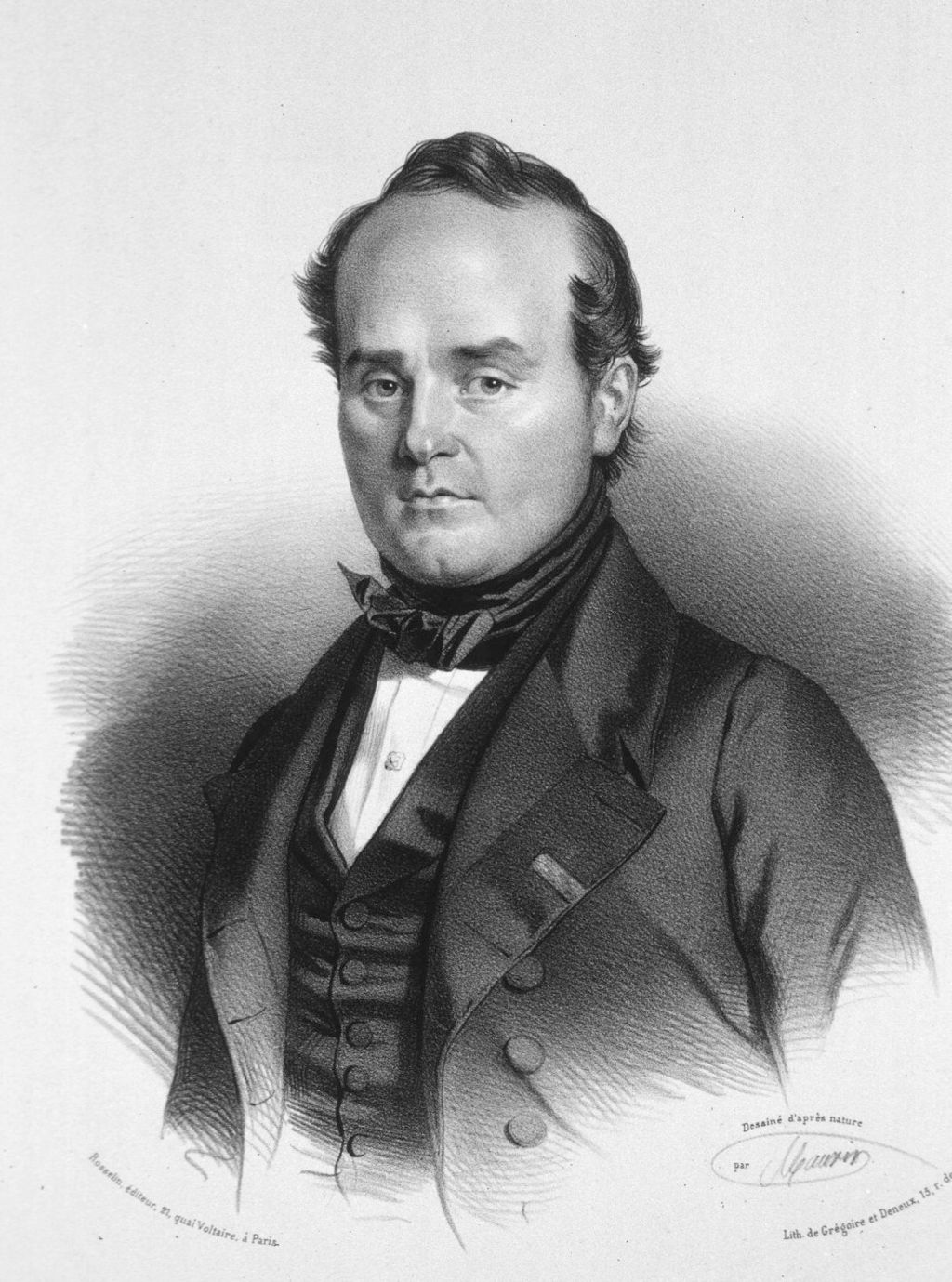 Portrait of Marc Jean Bourgery